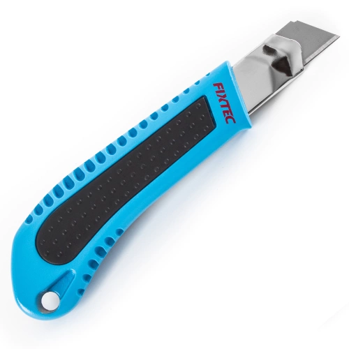 Metalowy Nożyk do tapet 18mm, Obudowa metal+ABS Fixtec