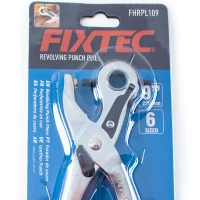 Dziurkacz do skóry, wyrobów galanteryjnych, 6 rodzajów otworów Fixtec