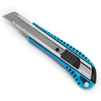 Metalowy Nożyk do tapet 18mm, Obudowa metal+ABS Fixtec