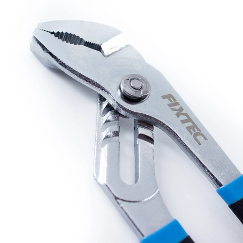 Szczypce nastawne 0-80mm, Gumowa rękojeść, Regulowane Fixtec