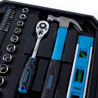 Zestaw narzędzi 234 elementy Fixtec Kompletny Zestaw Majsterkowicza