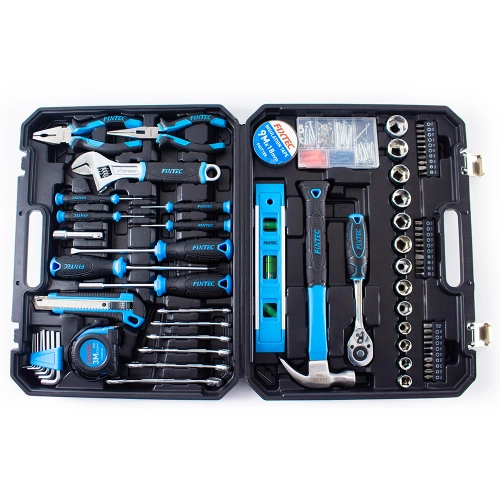 Zestaw narzędzi 234 elementy Fixtec Kompletny Zestaw Majsterkowicza