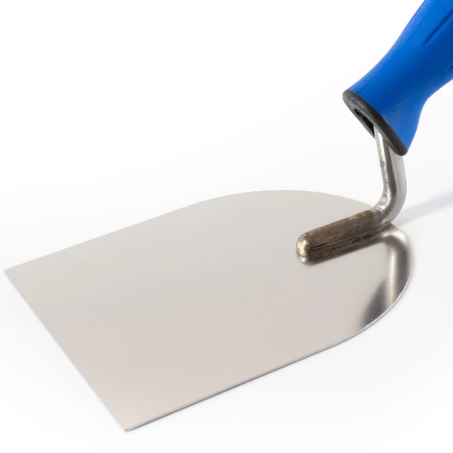 Kielnia Nierdzewna Sztukatorska 100mm Gumowany Uchwy Instar