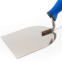 Kielnia Nierdzewna Sztukatorska 100mm Gumowany Uchwy Instar