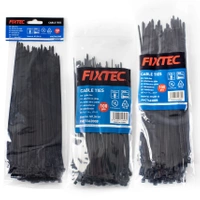 Zestaw opasek zaciskowych, Trytytek, Zipów 300mm 250mm 200mm Fixtec 300szt